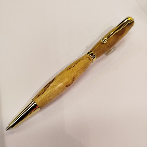 Ручка шариковая WoodMaster Slim Карельская Береза