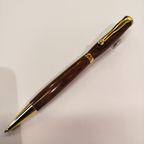 Ручка шариковая WoodMaster Slim Палисандр Сантос