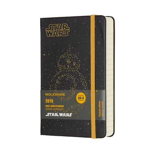 Ежедневник Moleskine "Star Wars" (2018) Pocket черный
